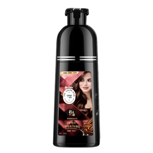 Haarfärbe-Shampoo,Natürliches Haarfärbe-Shampoo | Instant Color Shampoo Reichhaltiger Schaum 450 ml - Tiefenreinigende Haarpflegelösung ohne Bleichmittel für die Haarfärbung zu Hause, für Männer und F Haarfärbe-Shampoo,Natürliches Haarfärbe-Shampoo | Instant Color Shampoo Reichhaltiger Schaum 450 ml - Tiefenreinigende Haarpflegelösung ohne Bleichmittel für die Haarfärbung zu Hause, für Männer und F von Generisch
