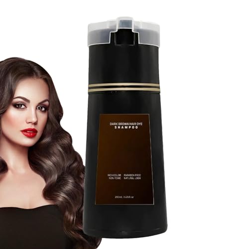 Haarfärbe-Shampoo – Haarfärbe-Shampoo, Haar-Instant-Färbe-Shampoo für Männer und Frauen, semipermanentes Haarfärbe-Shampoo für alle gefärbten Haare von Generisch