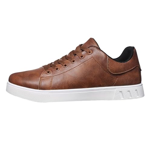 Halbschuhe Herren Leder Arbeitsschuhe Herren Leicht Wasserdicht Flache Schuhe Leichtgewichts Schnürhalbschuhe Weichen Sohle Freizeitsandalen Bequeme Walkingschuhe Business Sportschuhe Weite Sneaker Halbschuhe Herren Leder Arbeitsschuhe Herren Leicht Wasserdicht Flache Schuhe Leichtgewichts Schnürhalbschuhe Weichen Sohle Freizeitsandalen Bequeme Walkingschuhe Business Sportschuhe Weite Sneaker von Generisch