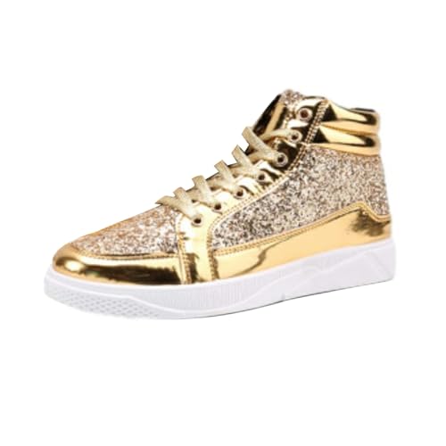 Hallenschuhe für Herren, Outdoor-Skistiefel, verdickt, Wanderstiefel, warme Schuhe, Outdoor-Skistiefel, verdickt, Herrenmode, gold, 38 2/3 EU Hallenschuhe für Herren, Outdoor-Skistiefel, verdickt, Wanderstiefel, warme Schuhe, Outdoor-Skistiefel, verdickt, Herrenmode, gold, 38 2/3 EU von Generisch