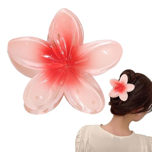 Hawaiianische Blumenkrallenklammern, Haarspange Große Krallenklammern, Blumen-Haarspangen, farbenfrohe Haar-Accessoires, Urlaubsgeschenke in Blumenform für Frauen mit dünnem oder dickem Haar Hawaiianische Blumenkrallenklammern, Haarspange Große Krallenklammern, Blumen-Haarspangen, farbenfrohe Haar-Accessoires, Urlaubsgeschenke in Blumenform für Frauen mit dünnem oder dickem Haar von Generisch