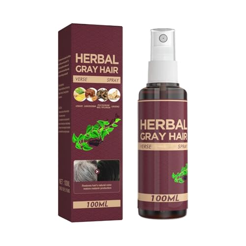Herbal Gray Hair Spray, Herbal Serum Hair Spray, Kräuter Haarfarbespray,Gray Hair Reverse Hair Darkening Conditioner, Haarfarbe Conditioner, Kräuterspray für graues Haar for Men & Women Herbal Gray Hair Spray, Herbal Serum Hair Spray, Kräuter Haarfarbespray,Gray Hair Reverse Hair Darkening Conditioner, Haarfarbe Conditioner, Kräuterspray für graues Haar for Men & Women von Generisch