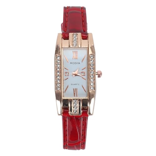 Herren Armbanduhr Uhren Einfache Damenuhren Mattierte Gürteluhren Geschenkuhren für Frauen Uhren Armbanduhr Herren Wasserdicht (White, One Size) von Generisch