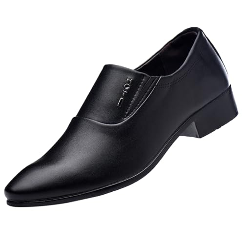 Herren-Tennisschuhe für Frühling, Sommer und Herbst, atmungsaktiv, weiches Leder, weiche Sohle, Fahren, Business, formell, britischer Stil, lässig, Lederschuhe, Größe 47, Schwarz , 39 2/3 EU Herren-Tennisschuhe für Frühling, Sommer und Herbst, atmungsaktiv, weiches Leder, weiche Sohle, Fahren, Business, formell, britischer Stil, lässig, Lederschuhe, Größe 47, Schwarz , 39 2/3 EU von Generisch
