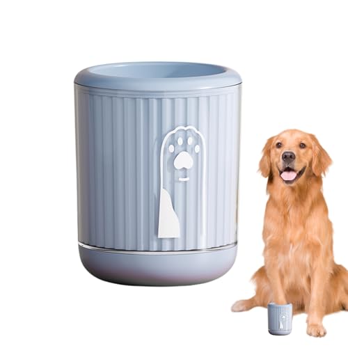 Hundepfotenreiniger-Becher – tragbarer Haustierpfotenwascher | Hundefußreinigungsmaschine | Haustierpfotenreiniger | tragbare weiche Reinigungsbürste für mittelgroße Hunde Hundepfotenreiniger-Becher – tragbarer Haustierpfotenwascher | Hundefußreinigungsmaschine | Haustierpfotenreiniger | tragbare weiche Reinigungsbürste für mittelgroße Hunde von Generisch