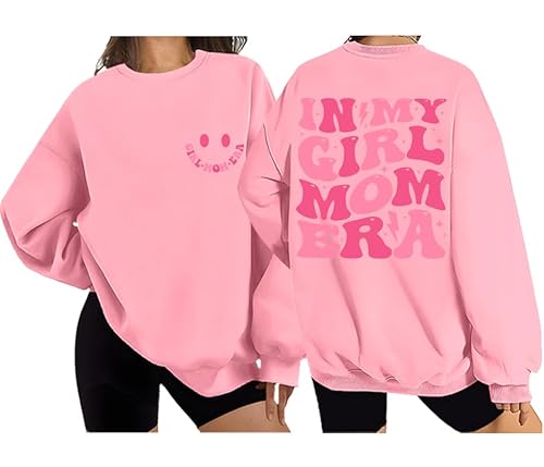 In My Mom Era Sweatshirt, In My Girl Mom Era Shirt, Girl Mom Era Sweatshirt, Mama Sweatshirt für Damen, rose, S In My Mom Era Sweatshirt, In My Girl Mom Era Shirt, Girl Mom Era Sweatshirt, Mama Sweatshirt für Damen, rose, S von Generisch