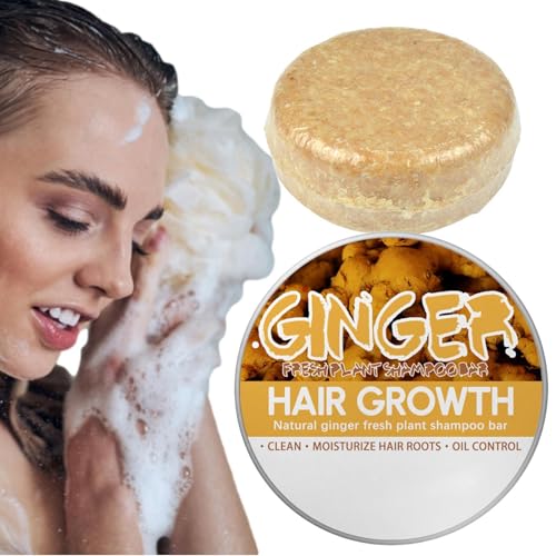 Ingwerhaar -Shampoo, Natürliches Haarwachstum, 60 G Anti -Haarausfall, Leicht Zu Auftragen, Nicht Fettig, 6 Cm/2,3 Zoll, Für Männer, Frauen Ingwerhaar -Shampoo, Natürliches Haarwachstum, 60 G Anti -Haarausfall, Leicht Zu Auftragen, Nicht Fettig, 6 Cm/2,3 Zoll, Für Männer, Frauen von Generisch