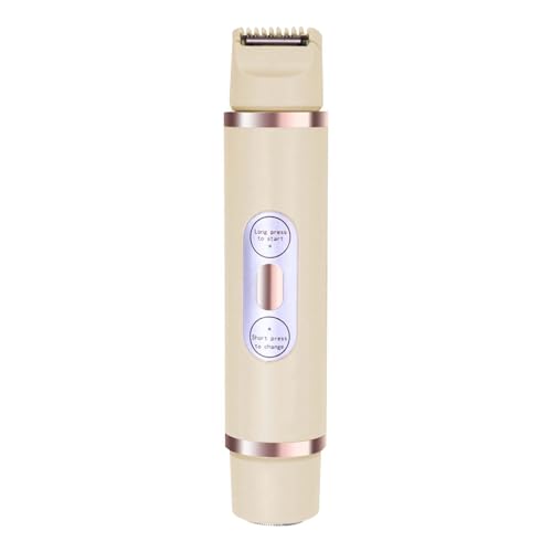 Intimrasierer für Frauen - 2 in 1 Nass/Trocken Wasserdicht Rasierer Damen Intimbereich Kabellos und Schmerzlos Gesichtshaarentferner für Scham Gesicht Achselhöhlen Beine Intimrasierer für Frauen - 2 in 1 Nass/Trocken Wasserdicht Rasierer Damen Intimbereich Kabellos und Schmerzlos Gesichtshaarentferner für Scham Gesicht Achselhöhlen Beine von Generisch
