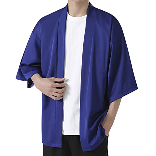 Japanischer Kimono Herren - Kimono Herren Japanisch Kurz Harajuku Drachen Muster Rode Bademantel Nachtwäsche Baggy Tops Happi Kimono Jacke Traditionelle Haori Kleidung Casual Atmungsaktiv Kimono Japanischer Kimono Herren - Kimono Herren Japanisch Kurz Harajuku Drachen Muster Rode Bademantel Nachtwäsche Baggy Tops Happi Kimono Jacke Traditionelle Haori Kleidung Casual Atmungsaktiv Kimono von Generisch