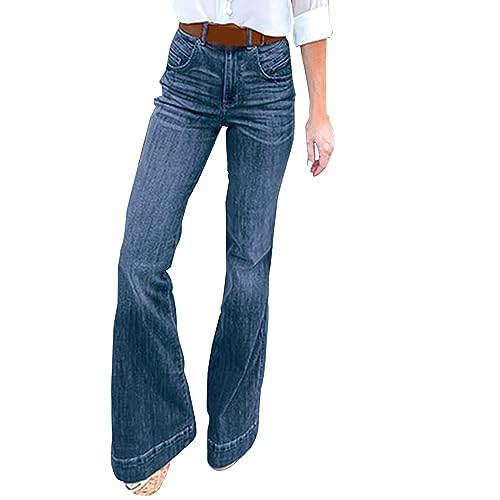 Jeanshose Damen Stretch Große Größen : Schlaghose Damen Jeans Extra Lang Elegant Flared Jeans Gerades Bein Vintage Bootcut Jeans Klassisch Schlagjeans High Waist Freizeithose Stoffhose Palazzohose Jeanshose Damen Stretch Große Größen : Schlaghose Damen Jeans Extra Lang Elegant Flared Jeans Gerades Bein Vintage Bootcut Jeans Klassisch Schlagjeans High Waist Freizeithose Stoffhose Palazzohose von Generisch