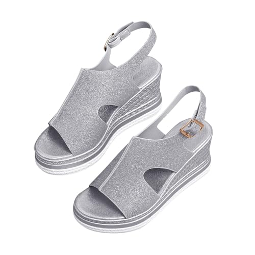 Keilsandalen Damen StöCkelschuhe Walkingsandalen Dicke SohlenhöHe Sandalen Tragbare Schlappen Casual Hausschuhe Bequem Slippers Elegant Schicke Home Bottom Hausschuhe Walkingschuhe Strandschuhe Keilsandalen Damen StöCkelschuhe Walkingsandalen Dicke SohlenhöHe Sandalen Tragbare Schlappen Casual Hausschuhe Bequem Slippers Elegant Schicke Home Bottom Hausschuhe Walkingschuhe Strandschuhe von Generisch