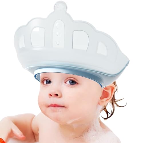Kinder Badehaube - Baby Badeschirm Shampoo-Hut mit Visier | Schutzaccessoire Für Augen Und Ohren Für Mädchen Und Kinderfreunde Kinder Badehaube - Baby Badeschirm Shampoo-Hut mit Visier | Schutzaccessoire Für Augen Und Ohren Für Mädchen Und Kinderfreunde von Generisch