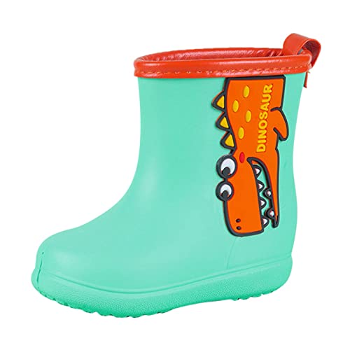 Kinder Gummistiefel Jungen - Halbschaft Regenstiefel Regenschuhe Leichte Rutschfest Rain Boot Regen Stiefel Kinderstiefel Wasserdichte Kinderschuhe Kids Bootschuhe Boots Stiefeletten 1-9 Jahre von Generisch