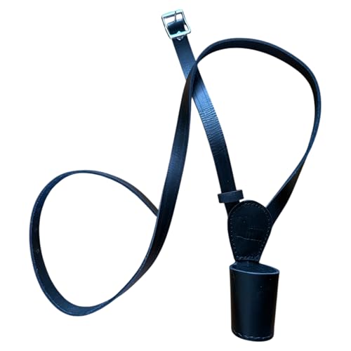 Kinder Leder Fahnenmast Halter Gürtel Verstellbarer Zeremoniengurt 3 Farben - Braun, Weiß, Schwarz, Fahnentragergurt für Marsch oder Events, Schwarz , One size Kinder Leder Fahnenmast Halter Gürtel Verstellbarer Zeremoniengurt 3 Farben - Braun, Weiß, Schwarz, Fahnentragergurt für Marsch oder Events, Schwarz , One size von Generisch