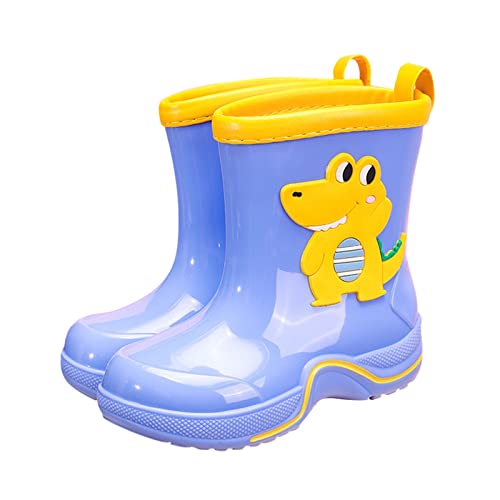 Kinderschuhe Jungen - Gummistiefel Kinder Mädchen Gummischuhe Cartoon Wasserschuhe Rutschfeste Regenschuhe Schnell Trocknend Wasserstiefel Bequem Lauflernschuhe Unisex Freizeitschuhe-Regenstiefel von Generisch