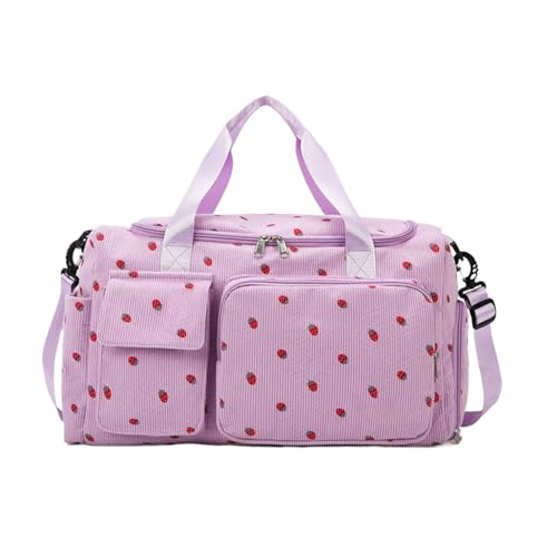 Kleine Fitnessbeutel - Reisetasche für Frauen Fitness | Sport -Duffle Tasche | Reise -Reisetasche - Sporttasche mit großer Kapazität mit Schuhenfach, tragbares Fitnessstudio -Duffel, Kleiderbehälter f Kleine Fitnessbeutel - Reisetasche für Frauen Fitness | Sport -Duffle Tasche | Reise -Reisetasche - Sporttasche mit großer Kapazität mit Schuhenfach, tragbares Fitnessstudio -Duffel, Kleiderbehälter f von Generisch