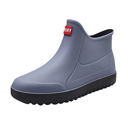 Kochschuhe Damen Rutschfest Wasserfest Gummistiefel Kurzstiefel - Flache Slip On Regenschuhe Chelsea Boots Gartenschuhe - Einfarbig Outdoor Schuhe Arbeitsschuhe Wasserschuhe Kochschuhe Damen Rutschfest Wasserfest Gummistiefel Kurzstiefel - Flache Slip On Regenschuhe Chelsea Boots Gartenschuhe - Einfarbig Outdoor Schuhe Arbeitsschuhe Wasserschuhe von Generisch