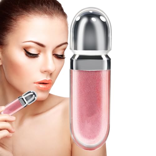Langanhaltender farbiger Lipgloss mit auffüllendem Schönheitsverstärker und Feuchtigkeitsformel, Lippenstift-Kosmetik für Damen und Mädchen, perfekt für Reisen und Geburtstag Langanhaltender farbiger Lipgloss mit auffüllendem Schönheitsverstärker und Feuchtigkeitsformel, Lippenstift-Kosmetik für Damen und Mädchen, perfekt für Reisen und Geburtstag von Generisch