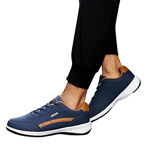 Laufschuhe Herren Leicht Sommer - Freizeitschuhe Herren Sneaker Modern Fashion Sportschuhe Leichte Casual Outdoor Schuhe Weich Shole Walking Schuhe Wasserdicht Sneaker Bequem Wanderschuhe Schnürschuhe von Generisch