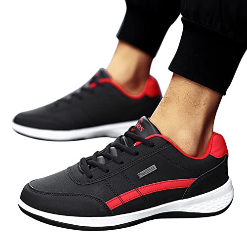 Laufschuhe Herren Leicht Sommer - Freizeitschuhe Herren Sneaker Modern Fashion Sportschuhe Leichte Casual Outdoor Schuhe Weich Shole Walking Schuhe Wasserdicht Sneaker Bequem Wanderschuhe Schnürschuhe von Generisch