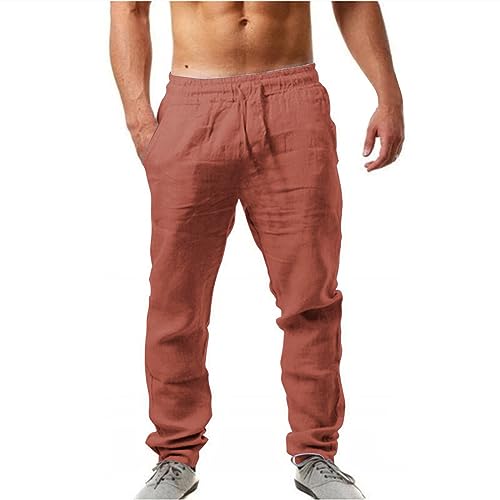 Leinenhose Herren Lang Sommerhose 2025 Leicht Freizeithose Sporthose Trainingshose Jogginghose Leinenhose Freizeit Hose Herren Männer Modern Leinen Hosen Leinenhose Herren Lang Sommerhose 2025 Leicht Freizeithose Sporthose Trainingshose Jogginghose Leinenhose Freizeit Hose Herren Männer Modern Leinen Hosen von Generisch