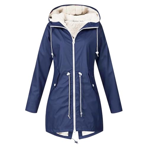 Generisch Regenjacke Damen Wasserdicht Sommerjacke Sportjacke Fahrrad Softshelljacke Windjacke Große Größen Windbreaker Regenmantel Atmungsaktiv Leichte Jacke Übergangsjacke, Dunkelblau, 4XL Generisch Regenjacke Damen Wasserdicht Sommerjacke Sportjacke Fahrrad Softshelljacke Windjacke Große Größen Windbreaker Regenmantel Atmungsaktiv Leichte Jacke Übergangsjacke, Dunkelblau, 4XL von Generisch