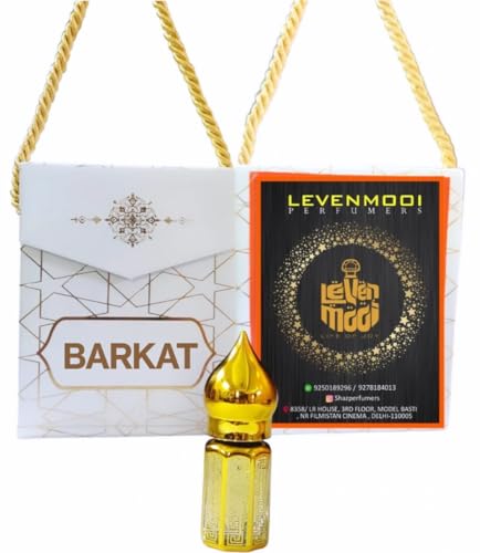 Levenmooi BARKAT Attar für Unisex, geeignet für Anlässe, Partys und den täglichen Gebrauch, 3 ml Levenmooi BARKAT Attar für Unisex, geeignet für Anlässe, Partys und den täglichen Gebrauch, 3 ml von Generisch