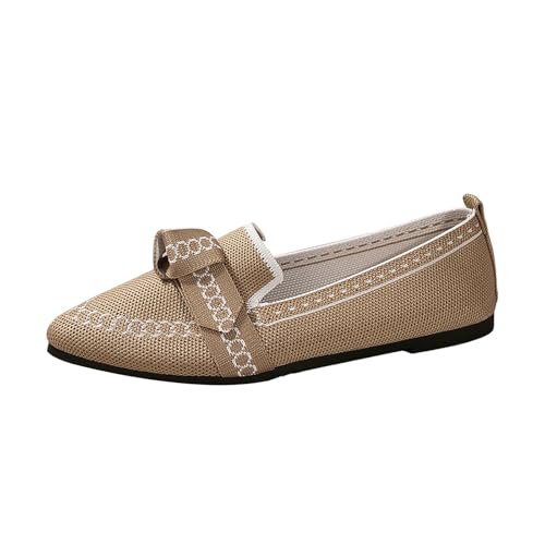 Loafer Damen Ballerinas - Slip On Ballerina Schuhe rutschfest Flache Bequeme Sommerschuhe Trachtenschuhe Pointed Toe Elegant Freizeitschuhe Weiche Sportlich Tanzschuhe FüR Frauen Loafer Damen Ballerinas - Slip On Ballerina Schuhe rutschfest Flache Bequeme Sommerschuhe Trachtenschuhe Pointed Toe Elegant Freizeitschuhe Weiche Sportlich Tanzschuhe FüR Frauen von Generisch