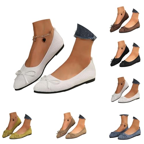 Loafer Damen Ballerinas - Slip On Ballerina Schuhe rutschfest Flache Bequeme Sommerschuhe Trachtenschuhe Pointed Toe Elegant Freizeitschuhe Weiche Sportlich Tanzschuhe FüR Frauen Loafer Damen Ballerinas - Slip On Ballerina Schuhe rutschfest Flache Bequeme Sommerschuhe Trachtenschuhe Pointed Toe Elegant Freizeitschuhe Weiche Sportlich Tanzschuhe FüR Frauen von Generisch