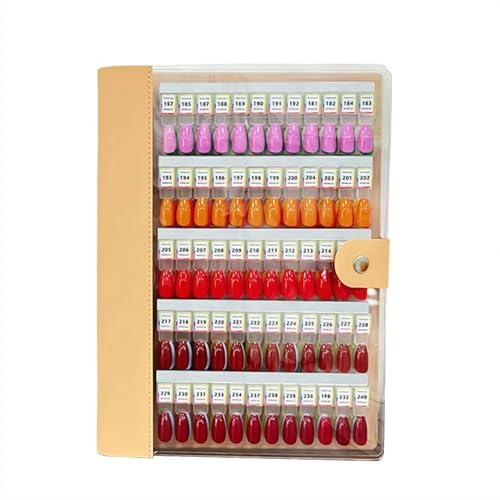 Magnetisches Nagelmusterbuch, 2025, Nagelfarben-Display-Buch, 120/180/240 Nagelfarben, professioneller Magnet, abnehmbar, blanko, Nagelproben-Organizer, für Maniküre, 240 Stück Magnetisches Nagelmusterbuch, 2025, Nagelfarben-Display-Buch, 120/180/240 Nagelfarben, professioneller Magnet, abnehmbar, blanko, Nagelproben-Organizer, für Maniküre, 240 Stück von Generisch