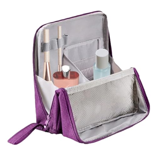 Make -up -Tasche mit großer Kapazität | Reisekosmetiktasche | Tragbares wasserdichte Toilierkoffer | Reisecontainer für Frauen Männer Home Offices Business Nutze Urlaub Shampoo Conditioner Haarspray Make -up -Tasche mit großer Kapazität | Reisekosmetiktasche | Tragbares wasserdichte Toilierkoffer | Reisecontainer für Frauen Männer Home Offices Business Nutze Urlaub Shampoo Conditioner Haarspray von Generisch