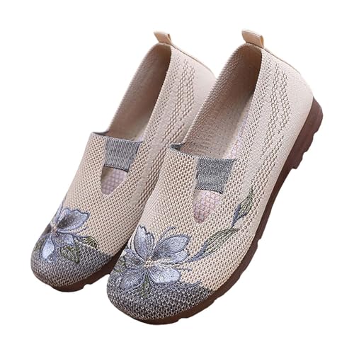 Modisch und komfortabel: Flache Damen-Slipper aus weichem Leder, leichte Schritte, eleganter Herren-Schuh, grau, 39 EU Modisch und komfortabel: Flache Damen-Slipper aus weichem Leder, leichte Schritte, eleganter Herren-Schuh, grau, 39 EU von Generisch