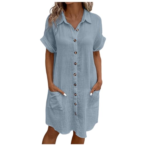 Musselin Kleid Damen Sommer Knielang Musselin Kleid Leinenkleid Midi Blusenkleid Sommerkleid Leinen Leicht Freizeitkleider Midikleid Luftig Große Größen Hemdkleid A Linien Tunika Leinenkleider Musselin Kleid Damen Sommer Knielang Musselin Kleid Leinenkleid Midi Blusenkleid Sommerkleid Leinen Leicht Freizeitkleider Midikleid Luftig Große Größen Hemdkleid A Linien Tunika Leinenkleider von Generisch