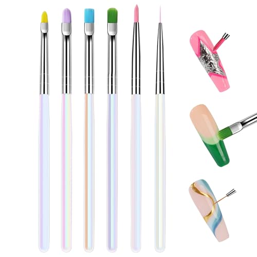 Nagel Kunstpinsel Set | Nagelliner-Bürste - Punktier Stempel Stift Set Für Nagellack Kunst Anwendung Anfänger Und Fortgeschrittene Nagel Kunstpinsel Set | Nagelliner-Bürste - Punktier Stempel Stift Set Für Nagellack Kunst Anwendung Anfänger Und Fortgeschrittene von Generisch