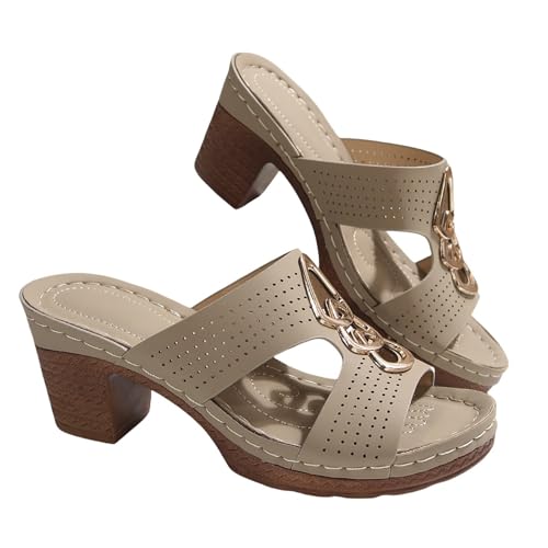 Niedliche Damen-Sommer-Sandalen für drinnen und draußen, Strandurlaub, Slipper, bequem, atmungsaktiv, weiche Sohle, Wanderschuhe, rutschfest, ausgeschnitten, Tanzleder, Casu, weiß, 5 UK 3X-Narrow Niedliche Damen-Sommer-Sandalen für drinnen und draußen, Strandurlaub, Slipper, bequem, atmungsaktiv, weiche Sohle, Wanderschuhe, rutschfest, ausgeschnitten, Tanzleder, Casu, weiß, 5 UK 3X-Narrow von Generisch