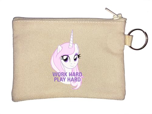 Niedlicher Einhorn-Slogan Schlüsselanhänger Münzbörse Beige, beige, Einheitsgröße Niedlicher Einhorn-Slogan Schlüsselanhänger Münzbörse Beige, beige, Einheitsgröße von Generisch