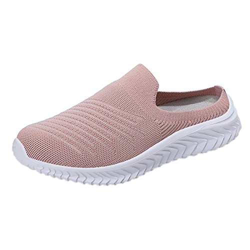 Orthopädische Wanderschuhe zum Reinschlüpfen, Damen, Mittelmutter, Baotou, Halbhausschuhe, flache Unterseite, weiches Netzgewebe, atmungsaktiv, Freizeitschuhe, rose, 38 EU Orthopädische Wanderschuhe zum Reinschlüpfen, Damen, Mittelmutter, Baotou, Halbhausschuhe, flache Unterseite, weiches Netzgewebe, atmungsaktiv, Freizeitschuhe, rose, 38 EU von Generisch