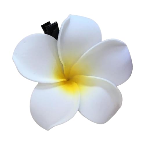 -Haarspange für Damen, Haarspange,Frangipani-Haarspange für Hochzeit | Niedliche -Blumenklammern für dickes und dünnes Haar, niedliche Haarspangen-Accessoires -Haarspange für Damen, Haarspange,Frangipani-Haarspange für Hochzeit | Niedliche -Blumenklammern für dickes und dünnes Haar, niedliche Haarspangen-Accessoires von Generisch