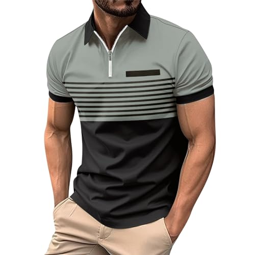 Polo Herren Kurzarm V-Ausschnitt Sommer Mit Brusttasche Polo Shirts Knopfleiste Herren Polo Shirt Beiläufig Herren Poloshirt Kurzarm Outdoor Poloshirt Herren Weiss Outdoor Polo Herren Kurzarm V-Ausschnitt Sommer Mit Brusttasche Polo Shirts Knopfleiste Herren Polo Shirt Beiläufig Herren Poloshirt Kurzarm Outdoor Poloshirt Herren Weiss Outdoor von Generisch