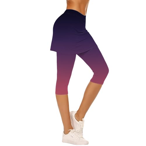 Portskort Laufskort Leggings Mit Rock Tennisröcke Hockey Rock Engen Capris Gym 3/4 Yoga Pants Mit Taschen Und Kopfhöreranschluss Shorts Damen Hautfreundliches Gewebe Portskort Laufskort Leggings Mit Rock Tennisröcke Hockey Rock Engen Capris Gym 3/4 Yoga Pants Mit Taschen Und Kopfhöreranschluss Shorts Damen Hautfreundliches Gewebe von Generisch
