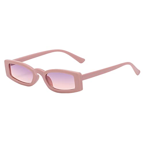 Quadratische Vintage-Sonnenbrille, Passform und Flare, klassische Damen/Herren, modisch, Retro-Straßen-Schnapsgläser, Unisex, PC-Rahmen, schweißableitend, High-End, quadratisch, übergroße Sonnenbrille von Generisch