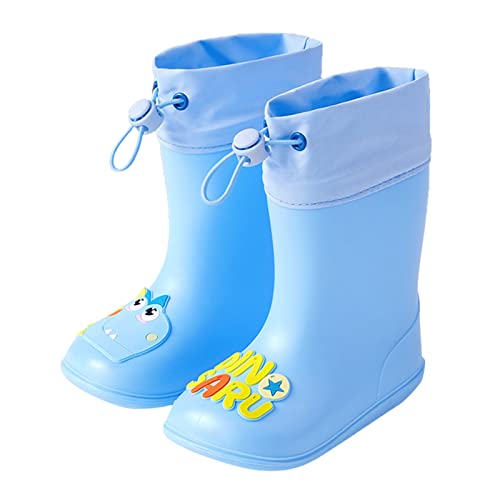 Regenschuhe Kinder - Sommerstiefeletten Mit Lochmuste Babyschuhe Cartoon Sommerstiefel Niedliche Regenstiefel Rutschfeste Wasserschuhe Atmungsaktive Wasserstiefel Wasserfest Kinderschuhe-Sommerschuhe von Generisch