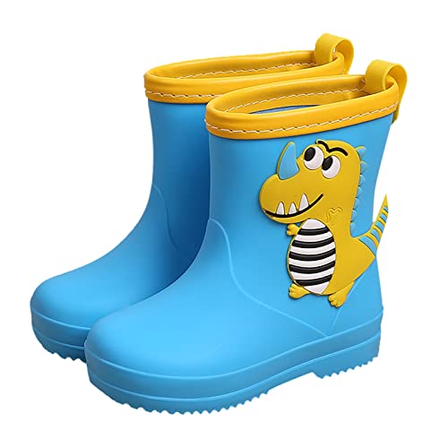 Regenschuhe Überzieher Silikon - Wasserstiefel Kinder Gummistiefel Cartoon Sommerstiefel Niedliche Regenstiefel Rutschfeste Regenschuhe Atmungsaktive Babyschuhe Wasserfest Kinderschuhe-Freizeitschuhe von Generisch