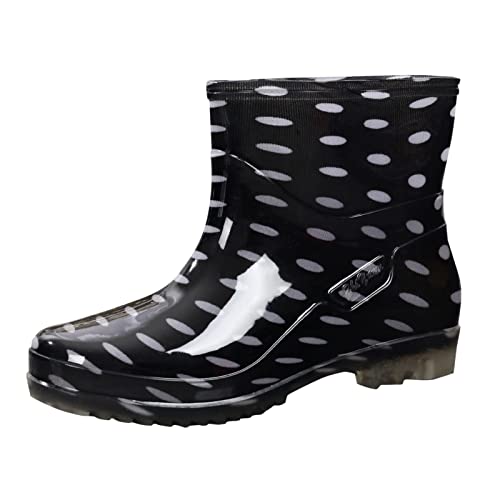 Regenstiefel Damen Anti Rutsch Reissfest Elastisch Gummistiefel Halbhoch Wasserdicht Regenschuhe Schleifend Material Women Regenstiefel Regenstiefeletten Bequem Und Nicht Regenstiefel Damen Anti Rutsch Reissfest Elastisch Gummistiefel Halbhoch Wasserdicht Regenschuhe Schleifend Material Women Regenstiefel Regenstiefeletten Bequem Und Nicht von Generisch