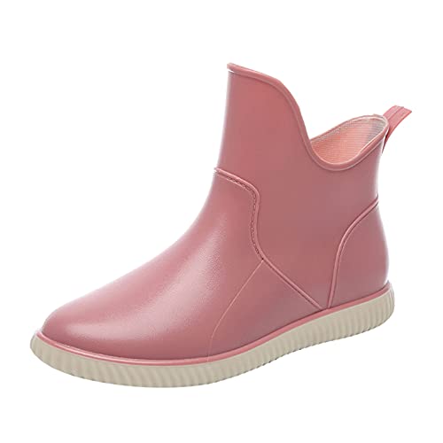 Regenstiefel Damen Wasserdicht Gummistiefel Ankle Rain Boots Halbhoch Regenschuhe Stiefeletten Gummistiefeletten Arbeitsschuhe Berufsschuhe Schlupfstiefel Garten Stiefel Sicherheitsstiefel Regenstiefel Damen Wasserdicht Gummistiefel Ankle Rain Boots Halbhoch Regenschuhe Stiefeletten Gummistiefeletten Arbeitsschuhe Berufsschuhe Schlupfstiefel Garten Stiefel Sicherheitsstiefel von Generisch