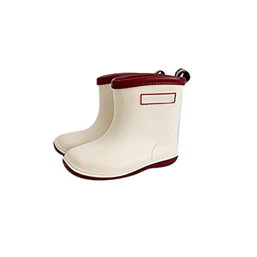 Regenstiefel Leicht - Baby Schuhe Ab 1 Jahr Wasserfest Gummistiefel Rutschfeste Sommerstiefel Atmungsaktive Regenschuhe Babyschuhe Outdoor Wasserschuhe Schnell Trocknend Gummischuhe-Kinderschuhe von Generisch