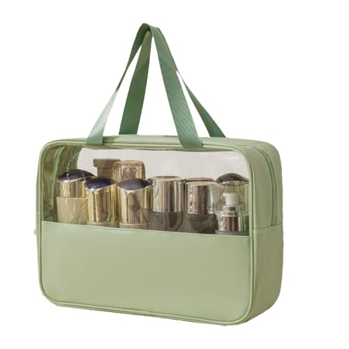 Reise Makeup Tasche | Damen Kosmetiktasche Mit Wasserdichtem Reißverschluss,Organizer Aufbewahrungstasche Für Schmuck Mit Sichtfenster Für Bad Reise Zug Auto Mädchen Reise Makeup Tasche | Damen Kosmetiktasche Mit Wasserdichtem Reißverschluss,Organizer Aufbewahrungstasche Für Schmuck Mit Sichtfenster Für Bad Reise Zug Auto Mädchen von Generisch