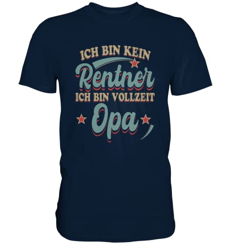 Rentner Sprüche Ruhestand Renteneintritt Opa T-Shirt - Rente Tshirt von Generisch