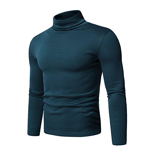 Rollkragenpullover Herren Rollkragenshirt Langarm Rollkragenpullover Regular Fit Langarmshirts Rollkragen Pullover Baumwolle Elastisch Einfarbig Sweatshirt Unterzieh Rollkragenpullover Herren Rollkragenshirt Langarm Rollkragenpullover Regular Fit Langarmshirts Rollkragen Pullover Baumwolle Elastisch Einfarbig Sweatshirt Unterzieh von Generisch