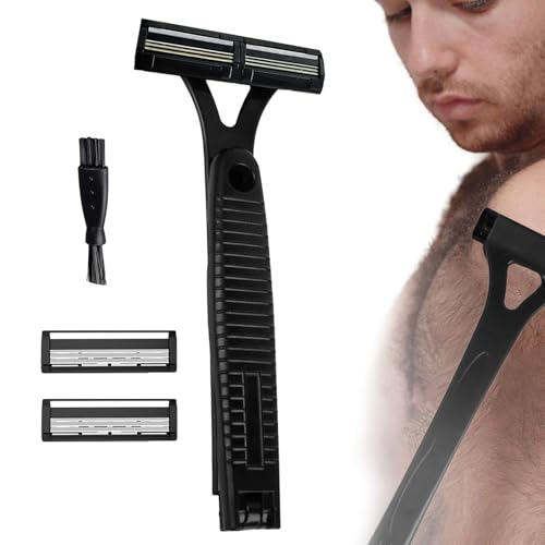 Rückenhaarrasierer für Männer, wasserdicht, persönliche Fellpflege, Präzisions-Ergonomische Fellpflege, Schutznetz für nass, trocken, persönlicher Körper, Frauen, Rasur, multifunktionales Rückenhaarrasierer für Männer, wasserdicht, persönliche Fellpflege, Präzisions-Ergonomische Fellpflege, Schutznetz für nass, trocken, persönlicher Körper, Frauen, Rasur, multifunktionales von Generisch